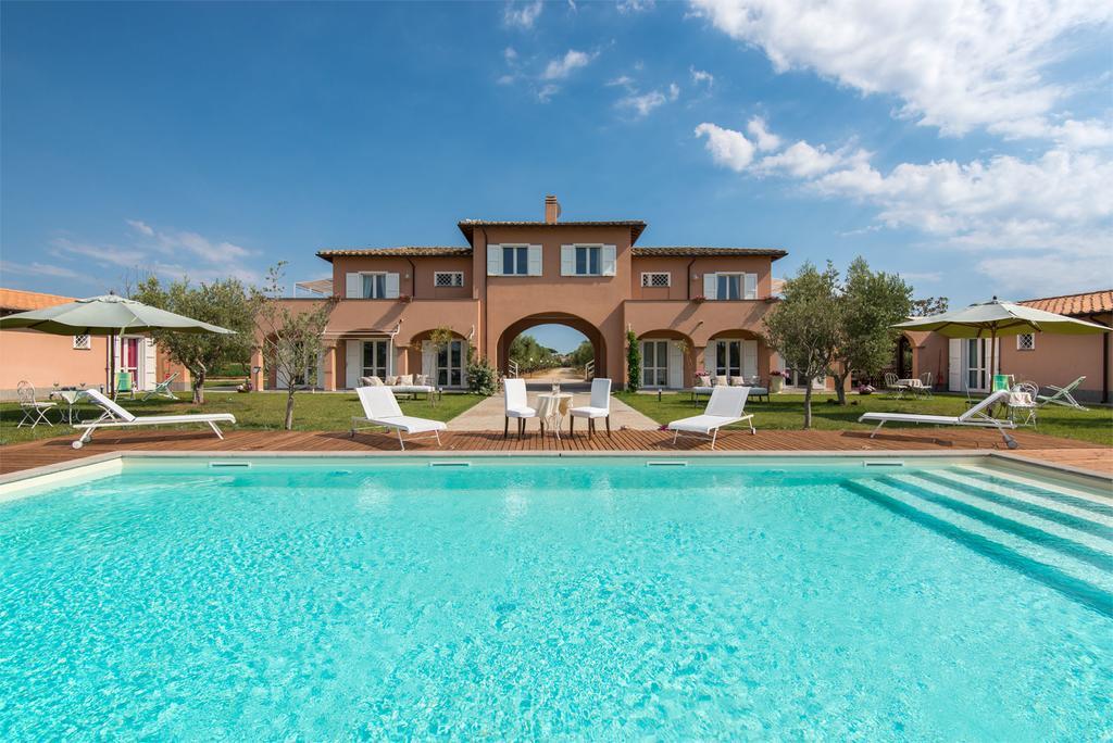 فيلا Agriturismo Pian Di Spille - Golf تاركوينيا المظهر الخارجي الصورة