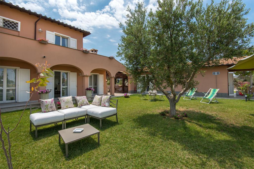 فيلا Agriturismo Pian Di Spille - Golf تاركوينيا المظهر الخارجي الصورة