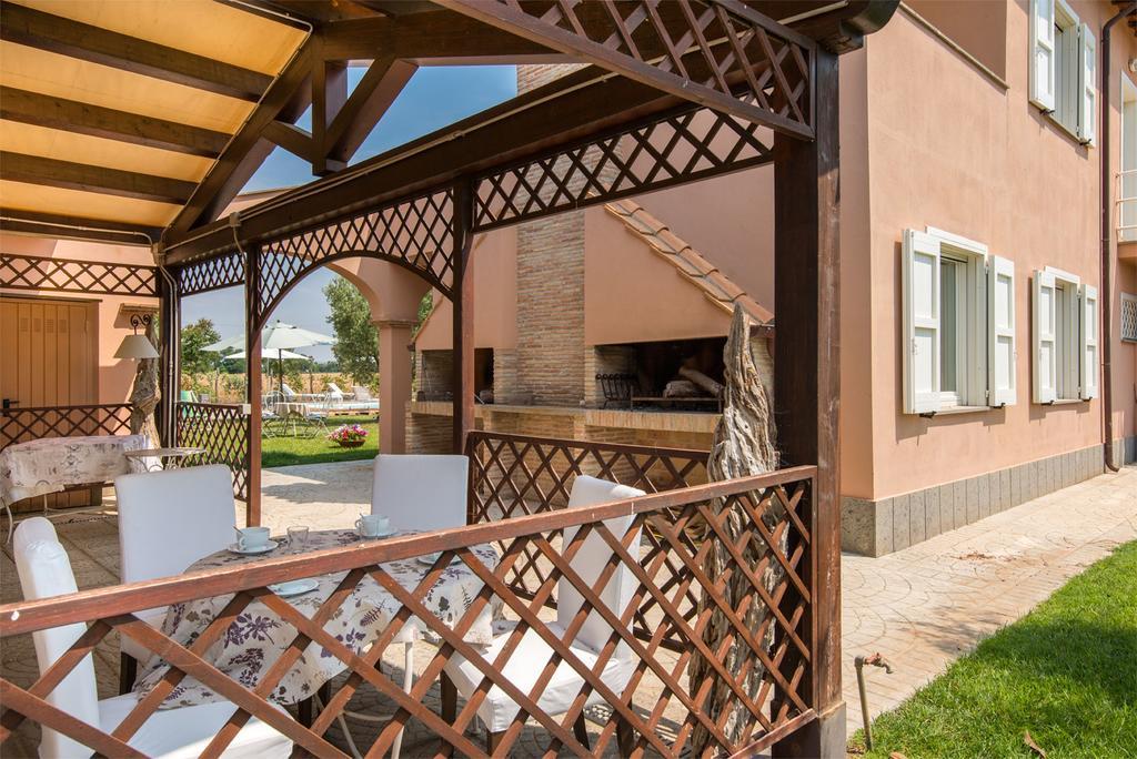 فيلا Agriturismo Pian Di Spille - Golf تاركوينيا المظهر الخارجي الصورة